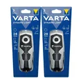 Produktbild: 2x VARTA Taschenlampe Flashligt Handlampe Handkurbel Dynamo Light LED