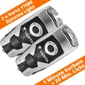 Produktbild: 2 x Varta Taschenlampe LED Dynamo Light inkl. Li-Ion Akku mit Kurbel 17680 28 Lm