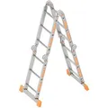 Produktbild: Layher Gelenkleiter Topic 1057, Länge 4,6m, mit 4 x 4 Sprossen
