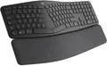 Produktbild: Logitech Ergo K860 Ergonomisch Bluetooth Tastatur - Schwarz - QWERTZ DEUTSCH