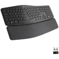 Produktbild: Logitech ERGO K860 Kabellos Tastatur Deutsch, QWERTZ Schwarz Geteilte Tastatu...