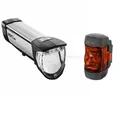 Produktbild: B+M IXON CORE IXXI SET USB AKKU 50 LUX FAHRRAD BELEUCHTUNG LICHT STRAHLER LAMPE