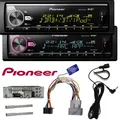 Produktbild: Pioneer MVH-X580DAB DAB+ Autoradio Mixtrax USB Bluetooth Auto 1-DIN Variocolor