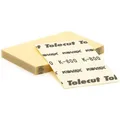 Produktbild: KOVAX TOLECUT 1/8 Schleifstreifen 70 x 114mm (8 x je 29 x 35mm) Stick K800 Yellow VPE: 25 Stück (1911527)