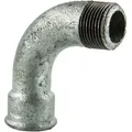 Produktbild: Gebo - Temperguss-Gewindefitting verzinkt langer Bogen 90°, ig x ag 1 Zoll, Typ 1, dvgw