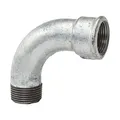 Produktbild: Temperguss-Gewindefitting verzinkt langer Bogen 90°, IG x AG 1 Zoll, Typ 1, DVGW