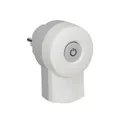 Produktbild: LEGRAND Schutzkontakt-Stecker Schalter beleuchtet weiß