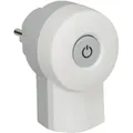 Produktbild: Legrand - Schutzkontakt-Stecker Schalter beleuchtet weiß Stecker & Kupplungen