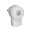 Produktbild: LEGRAND Schutzkontakt-Stecker Schalter beleuchtet weiß