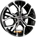 Produktbild: 4x GMP ITALIA MATISSE Black Diamond 6,5x16 ET35 4x100