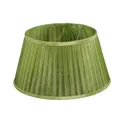Produktbild: Dirk Davids Leuchten GmbH Lampenschirm Lampenschirm für Tischleuchte in Rund Organza Grün 25-18-14, Organza-Stoff, grün