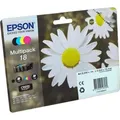Produktbild: 4 Epson Tinten C13T180640 Multipack KCMY 18