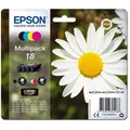 Produktbild: Epson T1806 (C13T18064012) - Tintenpatrone, black + color (schwarz + farbe)