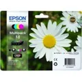 Produktbild: Epson 18 Original Druckerpatronen Multipack Cyan, Magenta, Gelb, Schwarz T1806