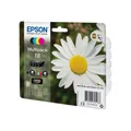 Produktbild: Epson No.18 Tintenpatrone Multipack 15.1 ml, Schwarz, Cyan, Gelb, Magenta