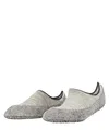 Produktbild: FALKE Damen Hausschuh-Socken Cosyshoe Invisible W HP Wolle rutschhemmende Noppen 1 Paar, Grau (Light Grey Melange 3204), 41-42