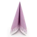 Produktbild: Airlaid Serviette Romantique in Pastell Lila, 33 x 33 cm, 50 Stück - APARTina