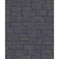 Produktbild: Erismann Tapete | Kollektion Imitations 2 | 10091-15 | Vliestapete | Stein/Beton | 0.53 x 10.05 m | Schwarz | Wohnzimmer | Flur | Büro | Küche | Wohnräume