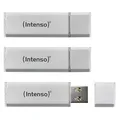 Produktbild: Intenso USB-Sticks Alu Line silber 16 GB, 3 St.