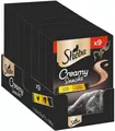Produktbild: SHEBA KATZENFUTTER CREAMY SNACKS CREMIGES KATZEN LECKERLI HUHN & KÄSE 63 x 12 gr