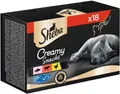 Produktbild: Sheba Creamy Snacks Cremig Katzenfutter Leckerli Huhn Lachs Rind 18 Stück 216 g