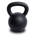 Produktbild: SUPRFIT - Econ Professional Kettlebell 24Kg - Pulverbeschichtete Kugelhantel aus massivem Gusseisen für Fitness, Crossfit & Krafttraining - Schwarze Kettlebells Hantel für Homegym und Fitnessstudios