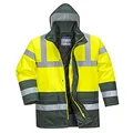 Produktbild: Portwest S466YGRL Verkehrsjacke, Hi-Vis Kontrast, L, Gelb / Grün