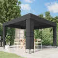 Produktbild: Pavillon Mit Doppeldach 3 X 3 M Anthrazit - Vidaxl
