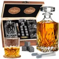 Produktbild: Whiskey Karaffe Set - Whiskey Geschenkset - Geschenke für Männer - Männergesc...