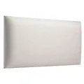 Produktbild: softwalls Wandkissen Webstoff mit 50mm Polsterung - Bett Kopfteil Wandpolster - Wandverkleidung - Wandpaneele | 60 x 30 Creme