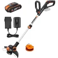 Produktbild: WORX Akku Rasentrimmer Gartengeräte WG163E2 20 Volt Leicht und Leistungsstark