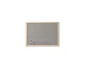 Produktbild: Zeller Present Pinnwand Pinboard, Leinen/Kiefer