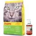 Produktbild: JOSERA SensiCat 10kg + LAB V Lachsöl für Hunde und Katzen 250ml
