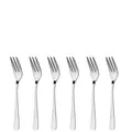Produktbild: GRÄWE Kuchengabeln 6 Stück, Edelstahl, Serie Würzburg