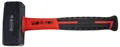 Produktbild: Connex Fäustel 1500 g Glasfaserstiel 2K-Gr. - rot / schwarz - Zwei-Komponentengriff - mit Glasfaserstiel / Hammer / Stahlfäustel / COX623150
