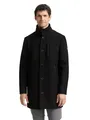 Produktbild: TOM TAILOR Herren 1046983 2-in-1 Wollmantel mit Abnehmbarer Innenjacke, 29999-Black, M
