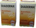 Produktbild: 2x30ml Diaderma  Glow Karotten-Öl Gesichtspflege Q10  schenkt frischen