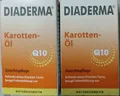 Produktbild: 2x30ml Diaderma  Glow Karotten-Öl Gesichtspflege Q10 | schenkt frischen Teint