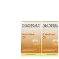 Produktbild: 2x30ml Diaderma  Glow Karotten-Öl Gesichtspflege Q10 | schenkt frischen Teint