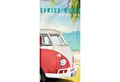 Produktbild: BERONAGE Strandtücher VW Volkswagen Bulli T1 Venice Beach 067 Badetuch 75x150 cm, 100% Baumwolle (1-St), Frottee in Velours-Qualität