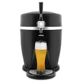 Produktbild: H.Koenig Wëasy Bierzapfanlage PINT568, Kompatibel mit 5L-Fässern, 60W, 3°C bis 6°C, Integriertes Kühlsystem, Haltbarkeit bis zu 30 Tagen