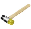 Produktbild: TOOLCRAFT Hammer TOOLCRAFT TO-9991035 Gummihammer mittelweich, mittelhart 430 g 310 mm