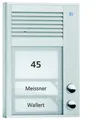Produktbild: TCS Aussenstation 2 Wohneinheiten Türstation PAK02-EN alu eloxiert 2-Draht BUS