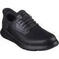 Produktbild: Skechers Garza Gervin Schwarze Farbe Herren Schnürschuhe Aus Leder