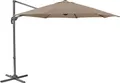 Produktbild: SVITA Sonnenschirm Garten Ampelschirm Outdoor 360° Schirm Alu drehbar kippbar Taupe