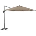 Produktbild: Sonnenschirm Ampelschirm Garten Terrasse Outdoor 360° Schirm Aluminium Drehbar Kippbar Gartenschirm Gartenmöbel Taupe - Svita