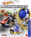 Produktbild: Mattel® Spielzeug-Auto Hot Wheels Mario Kart 1:64 Die-Cast Yoshi (Dark Blue)