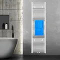 Produktbild: VILSTEIN® Badheizkörper [180x50cm] - Handtuchheizkörper Elektrisch Nutzbar - Handtuchtrockner Badezimmer - Handtuch Heizkörper Bad mit Seitenanschluss - Handtuchheizung - Wandheizkörper (Weiß)