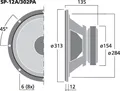 Produktbild: MONACOR SP-12A302PA