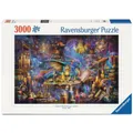 Produktbild: Puzzle - Drachenbibliothek (3000 Teile)